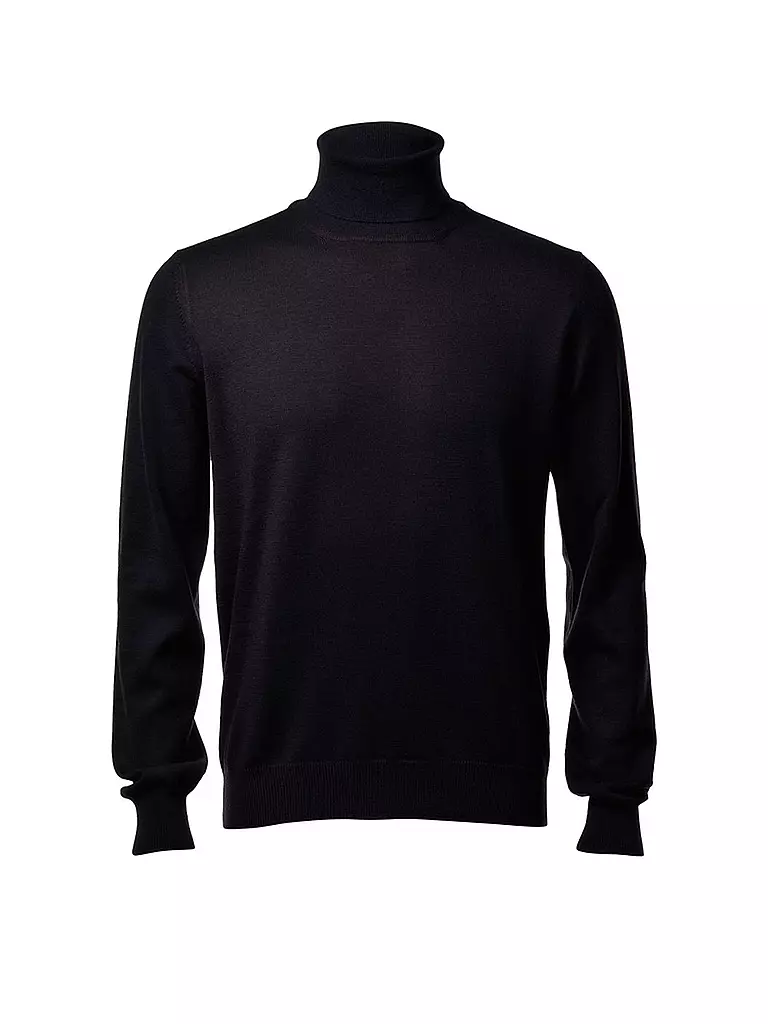 GRAN SASSO Rollkragenpullover schwarz