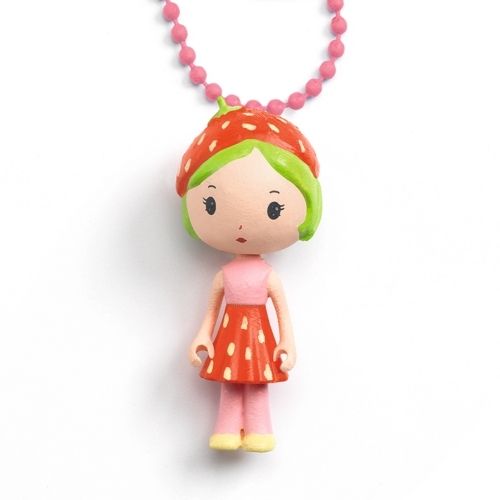 Djeco kinderketting tinyly charms - berry
