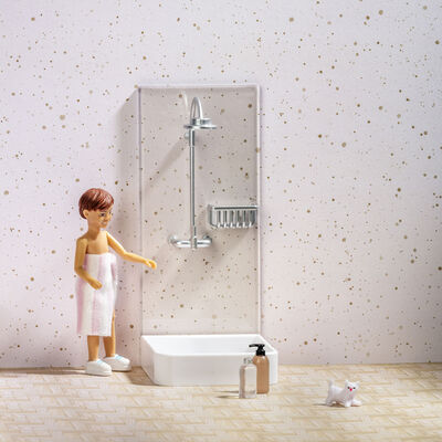 Lundby Dukkehusmøbler Dusjsett