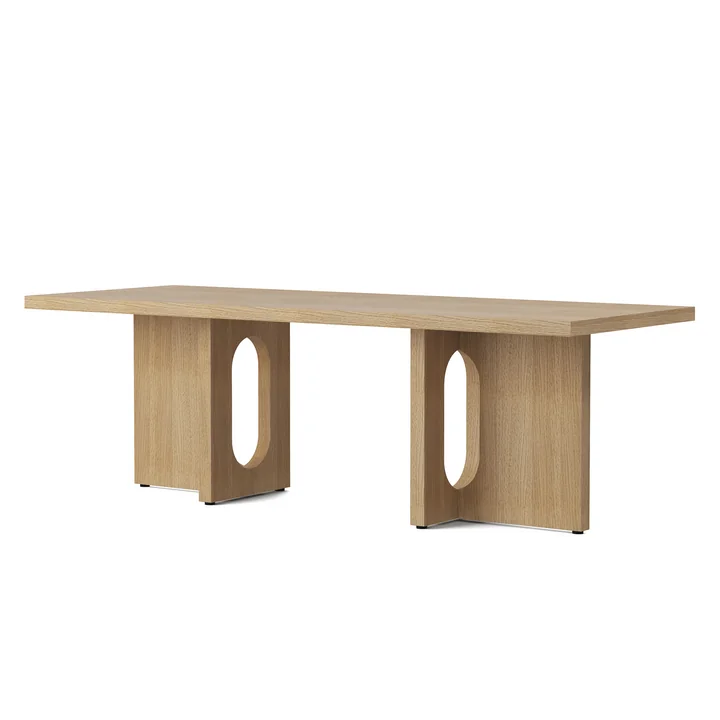 Audo - Androgyne Couchtisch 120 x 45 cm, Eiche natur