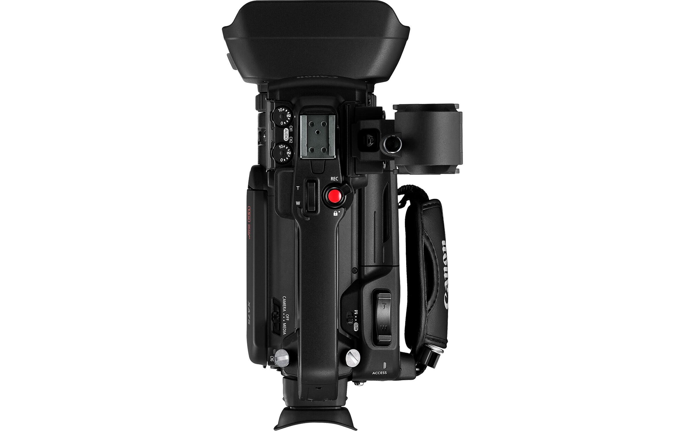 Videokamera XA75<br>Kompakter, professioneller 4K UHD-Camcorder