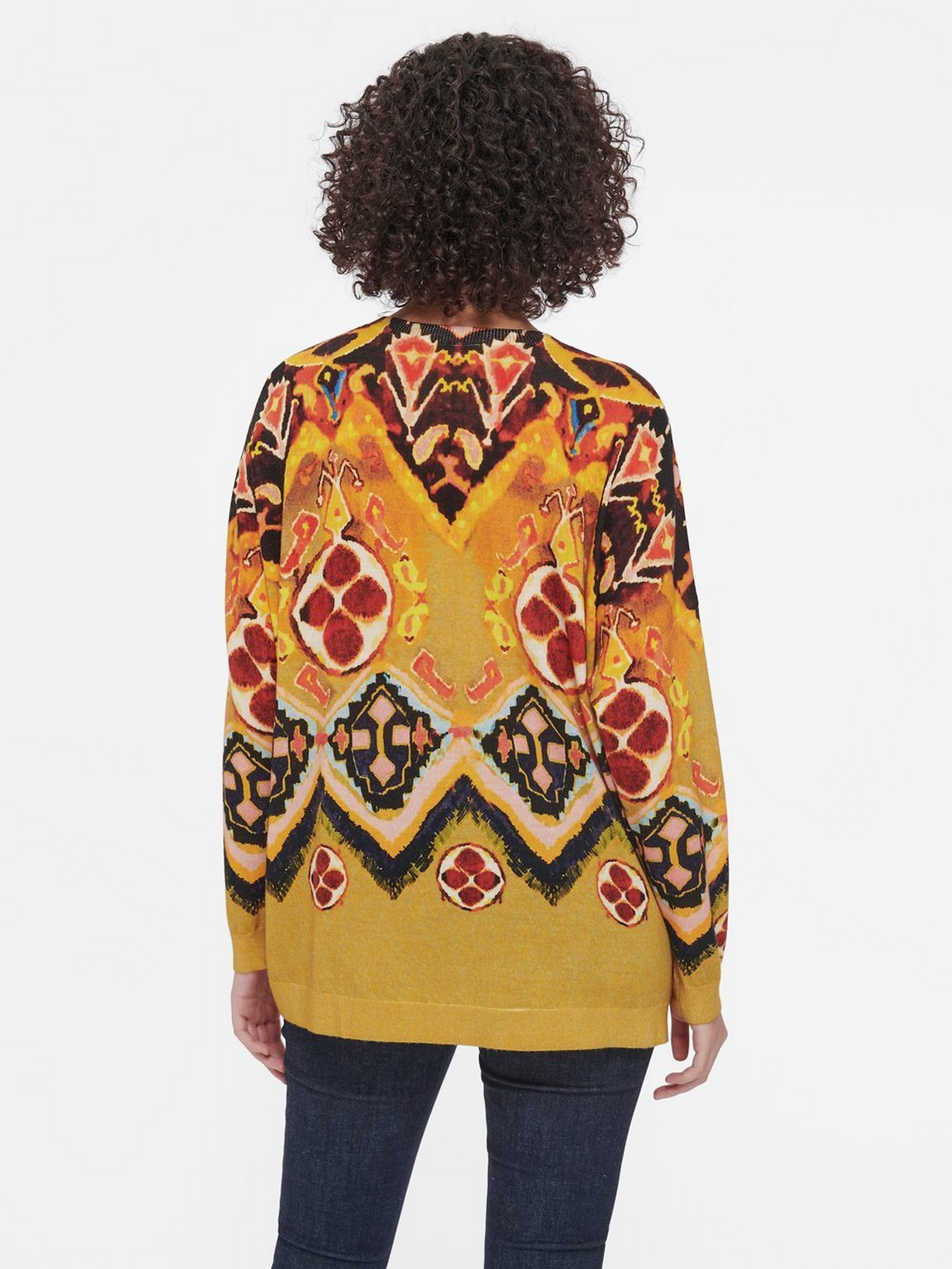 Pullover mit V-Ausschnitt