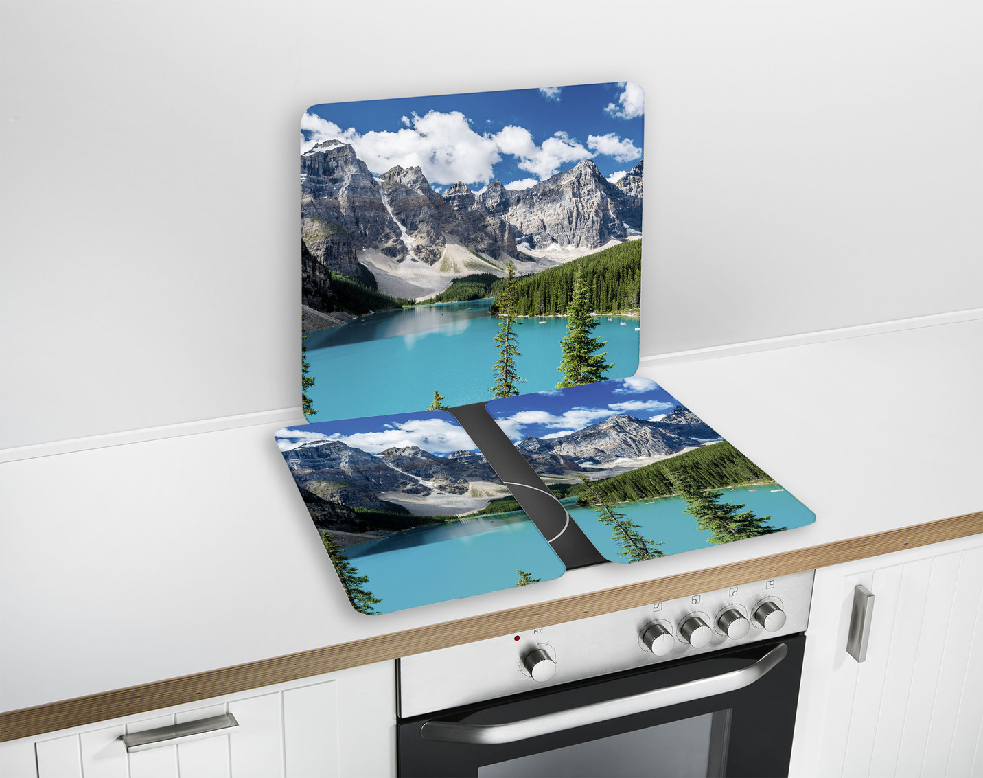 Wandblende Bergsee
