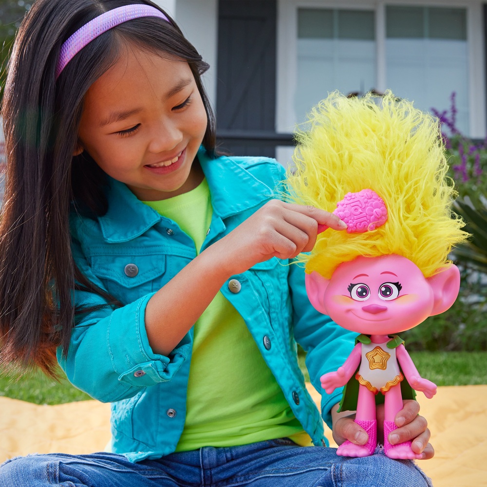 Trolls 3 Band Together Rainbow HairTunes Viva Singing Doll