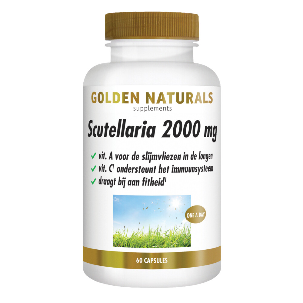 Golden Naturals Scutellaria 2000mg60 vegacapsules