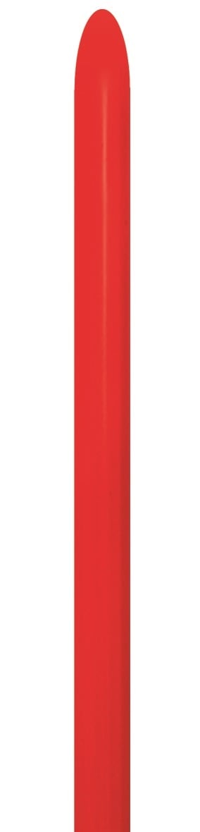 Rood Modellleerballonnen 2,54Cm Dik 1,52m 50st