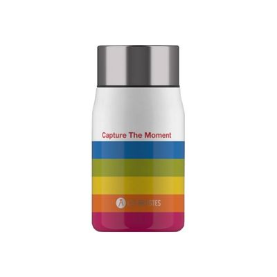 Les Artistes Paris - Boîte à déjeuner isotherme - arc-en-ciel - 700 ml - acier inoxydable
