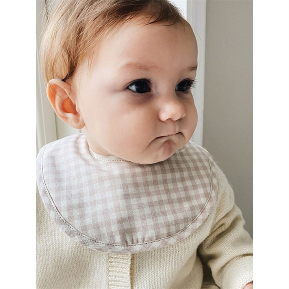 Blue gingham Bibi Hagesmæk 2-pak - Lalaby