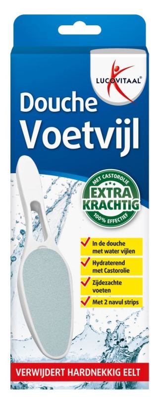 Lucovitaal Douche Voetvijl 1 stuk