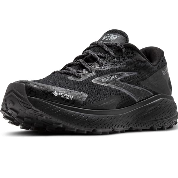 Chaussure trail BROOKS DIVIDE 5 GORE-TEX BLACK/ALLOY/PRIMER GREY