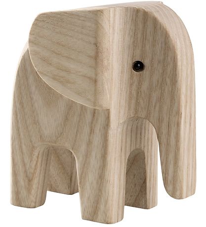 Novoform Holzfigur - Baby Elephant - Natural Ash