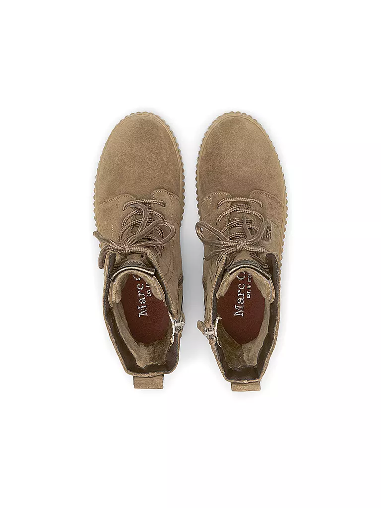 MARC O'POLO Schnürboots  hellbraun