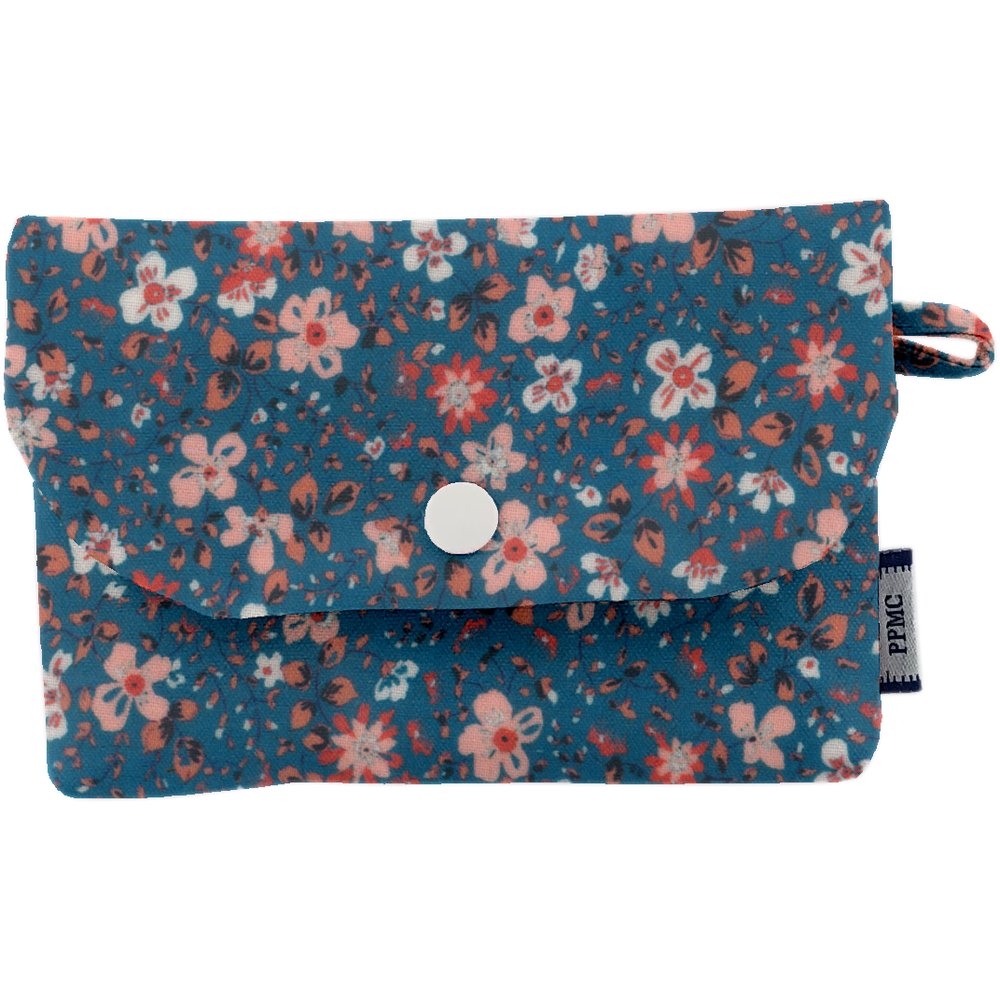 Pochette Savon Fleuri Nude Ardoise