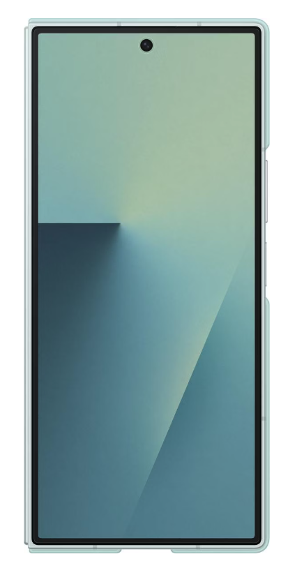 Galaxy Z Fold7 Silikon Cover Hülle (EF-MF966CMEGWW) - Light Cyan