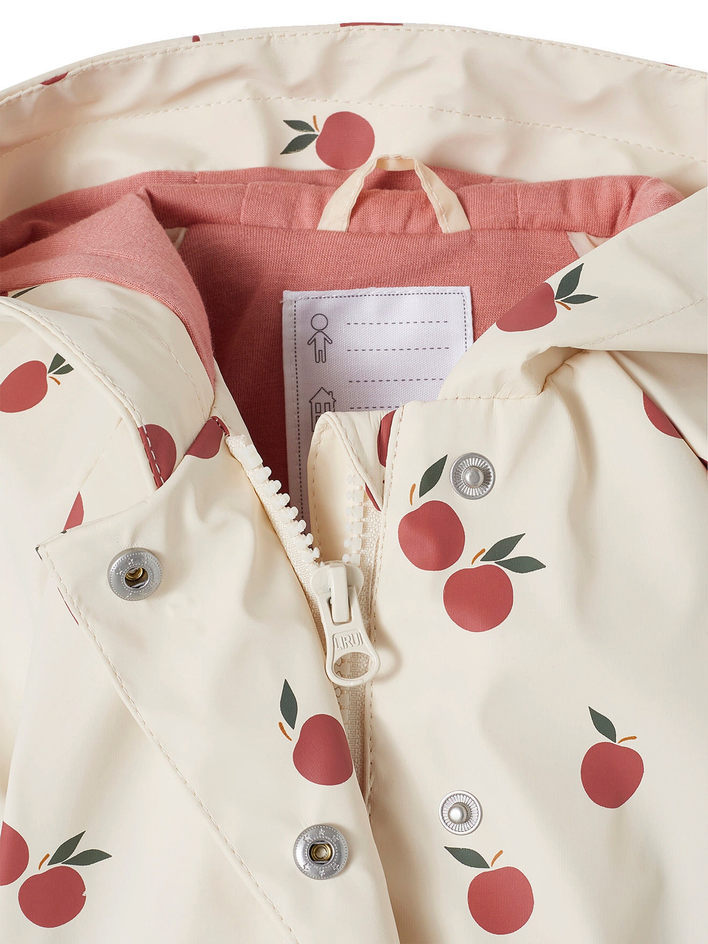 Vertbaudet Mädchen Baby Regenjacke wollweiß