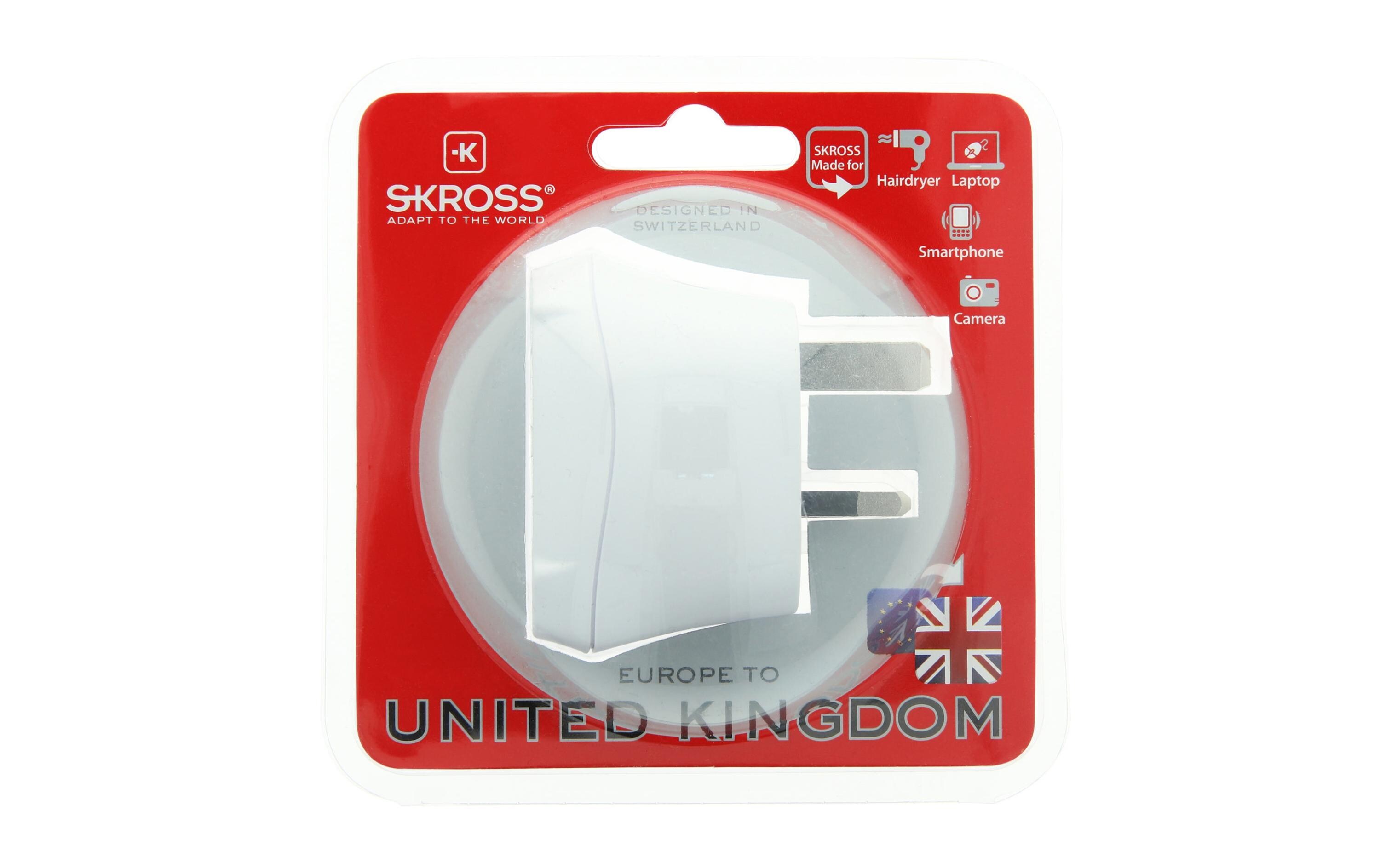 Reiseadapter World EU - UKReiseadapter Europa - Grossbritannien