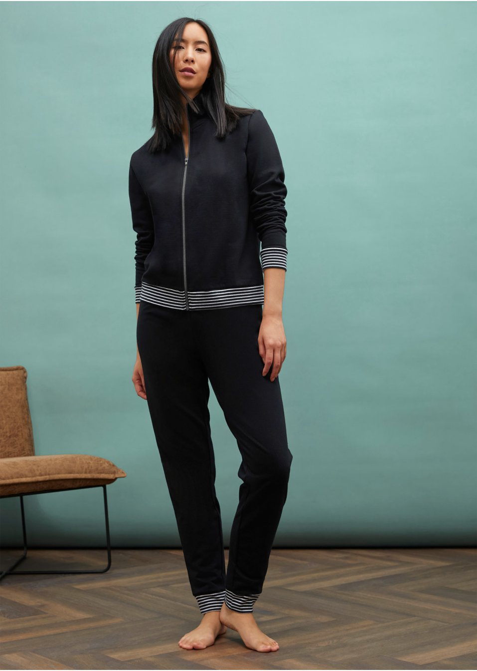 Tenue d'intérieur en matière sweat