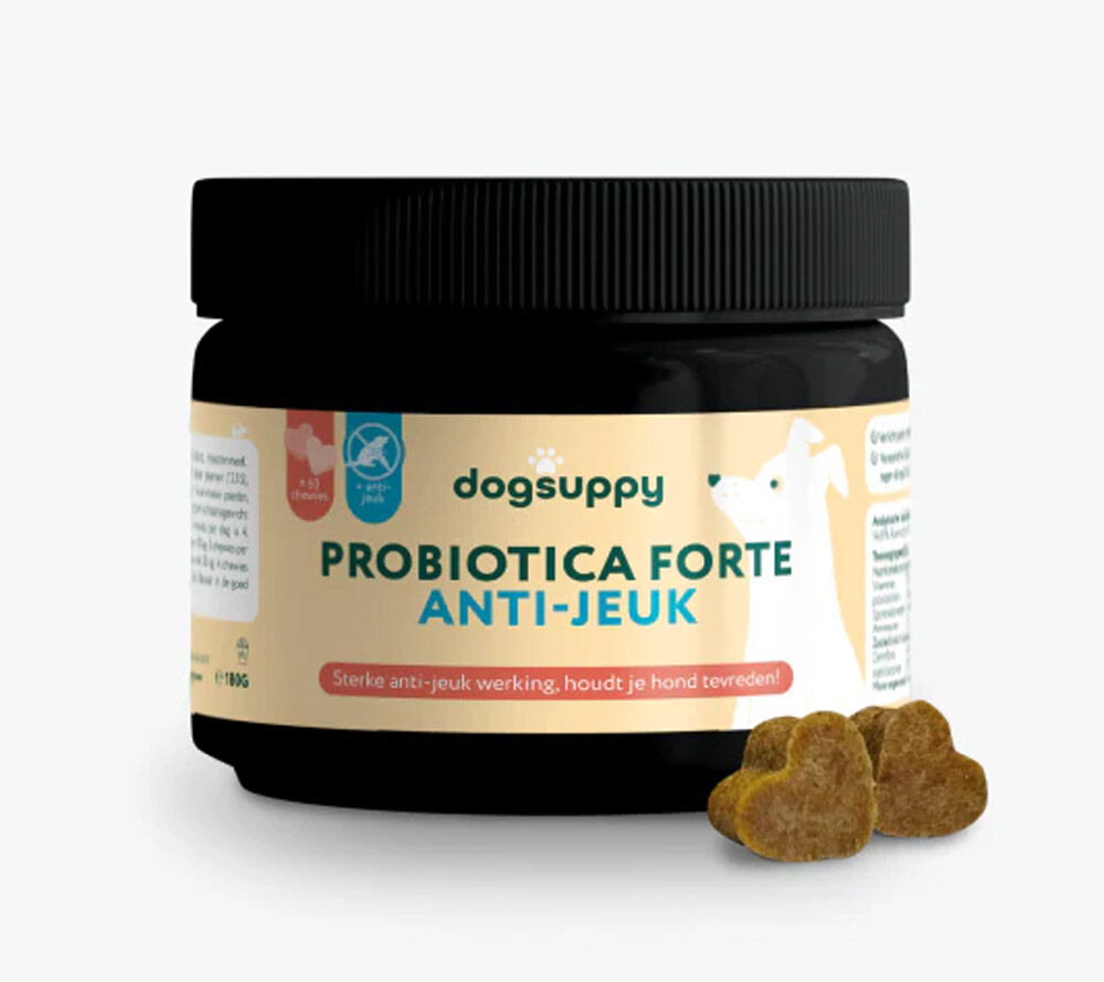 Dogsuppy Anti-Jeuk met Insecten - Probiotica - 60 Stuks - Insect