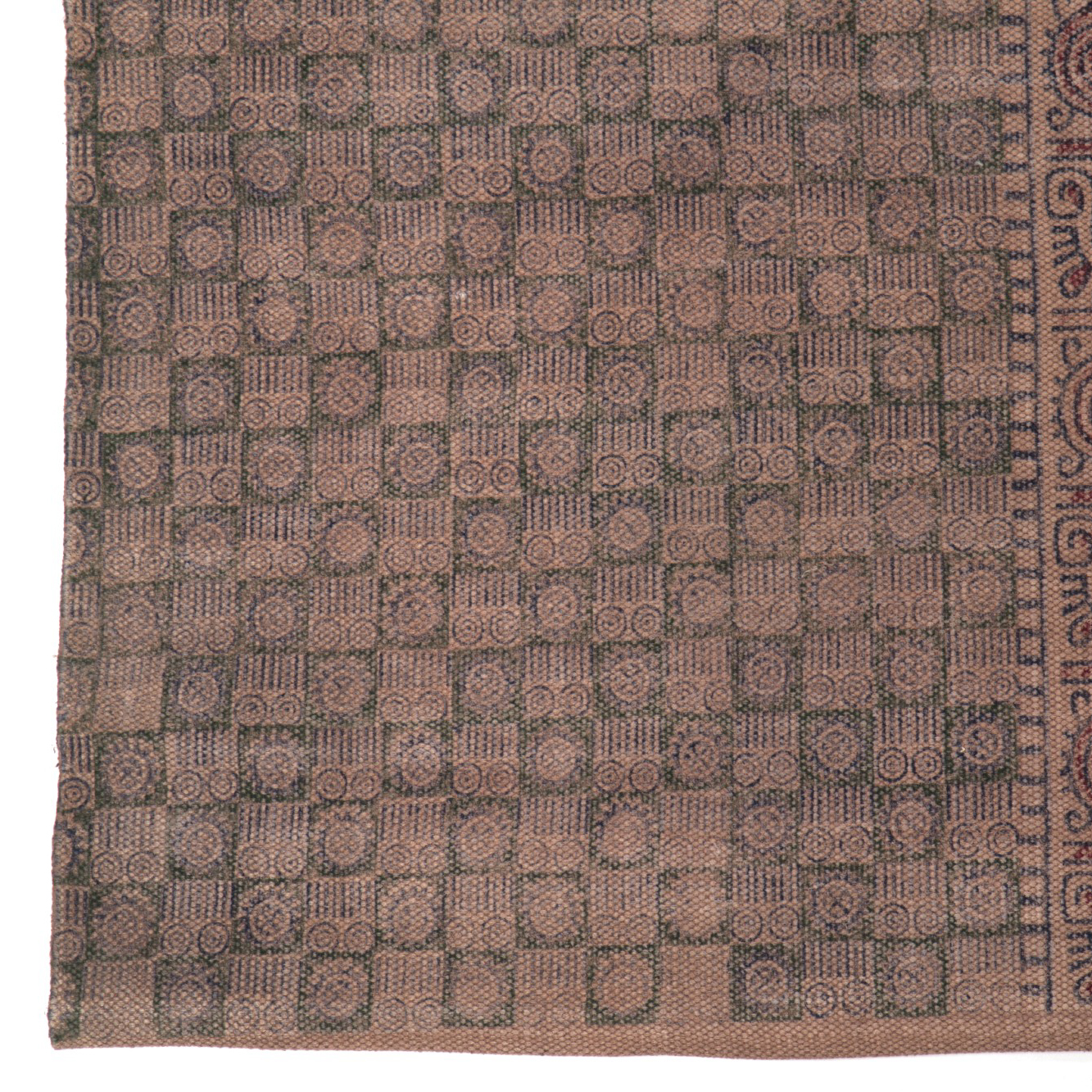 Teppich 'Silvassa', handbedruckt, L 200 cm, B 140 cm von fischer's lagerhaus