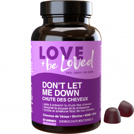 Love and be Loved Gummies Cheveux chute réactionnelle