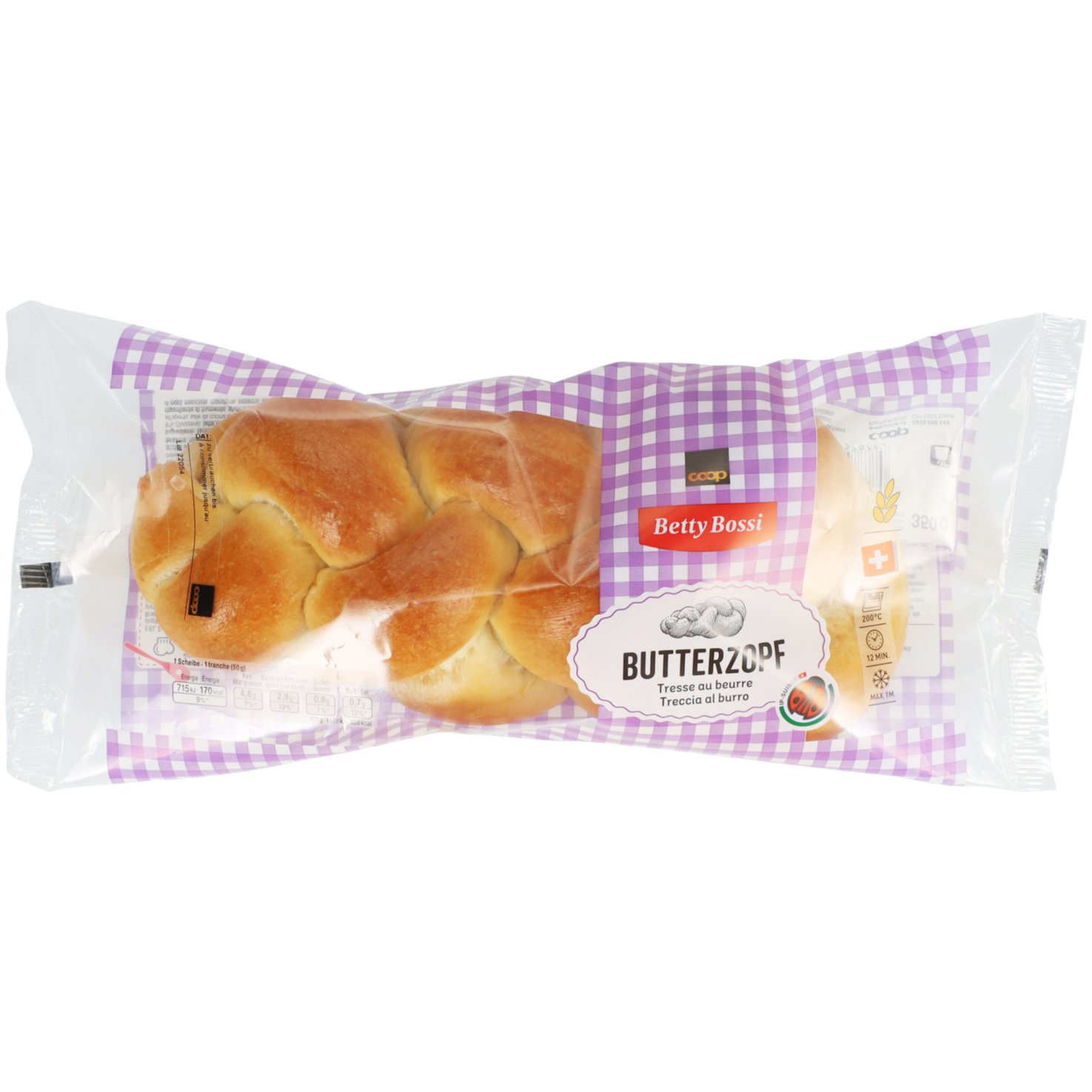 Betty Bossi Frischback Butterzopf IP-Suisse