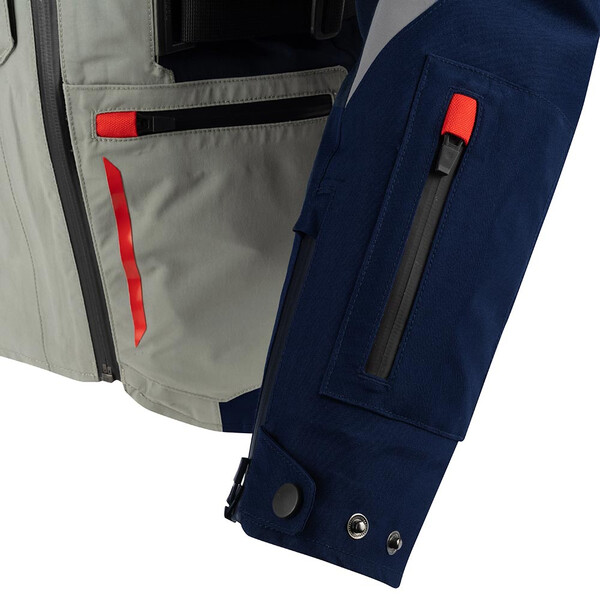 Bering - Veste Austral Gore-Tex® Gris / Navy / Rouge