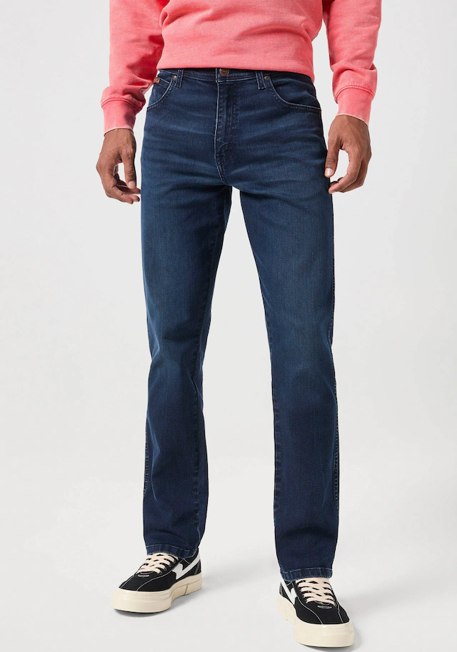 Wrangler 5-Pocket-Jeans »TEXAS SLIM FREE TO STRETCH«, Free to stretch material