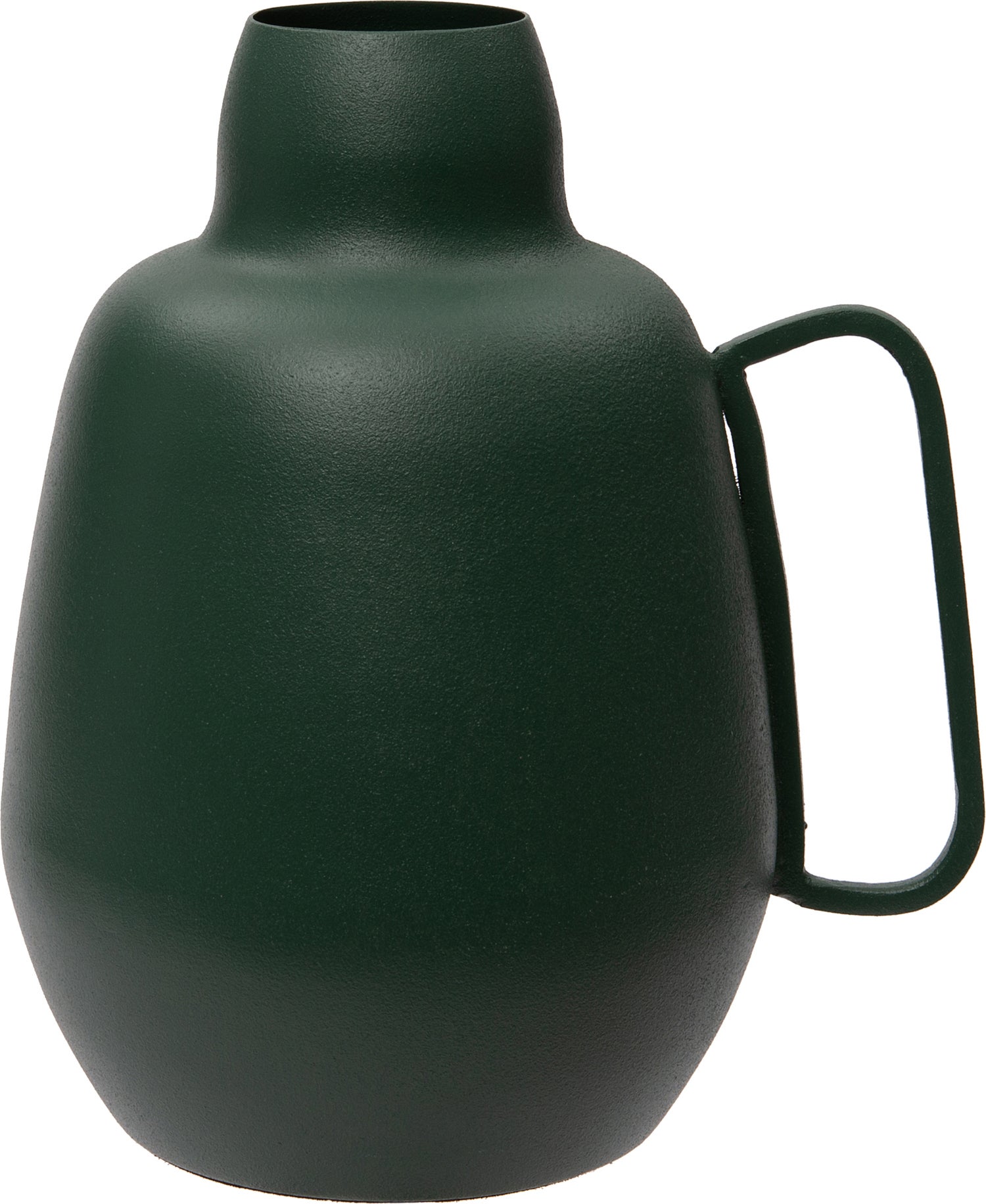 Intratuin vaas Evi donkergroen D 16 H 24 cm