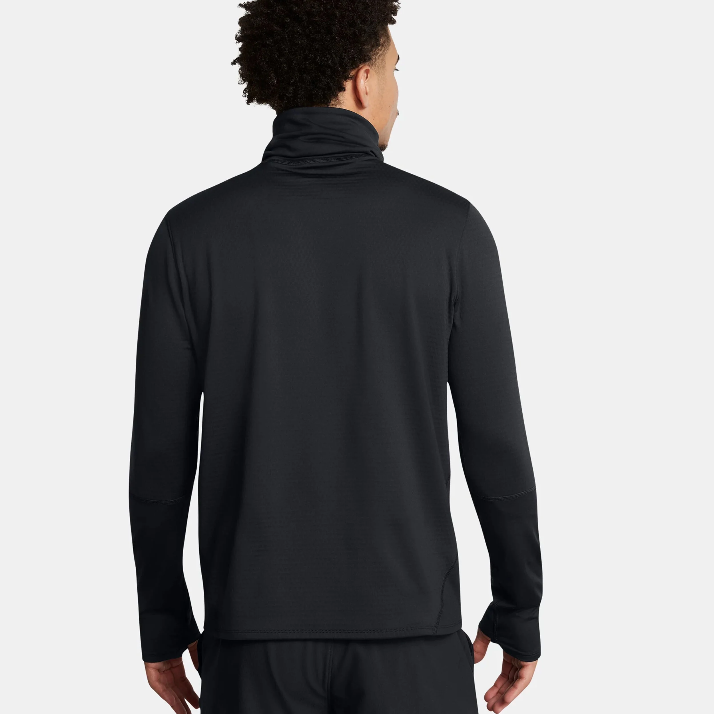 Under Armour Vanish Funnel Top Haut Manches Longues Hommes - Noir