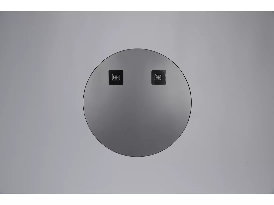 Mila - Miroir - Noir - Ø 50cm