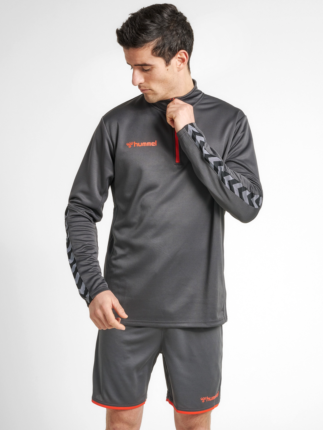 hmlAUTHENTIC HALF ZIP SWEATSHIRT