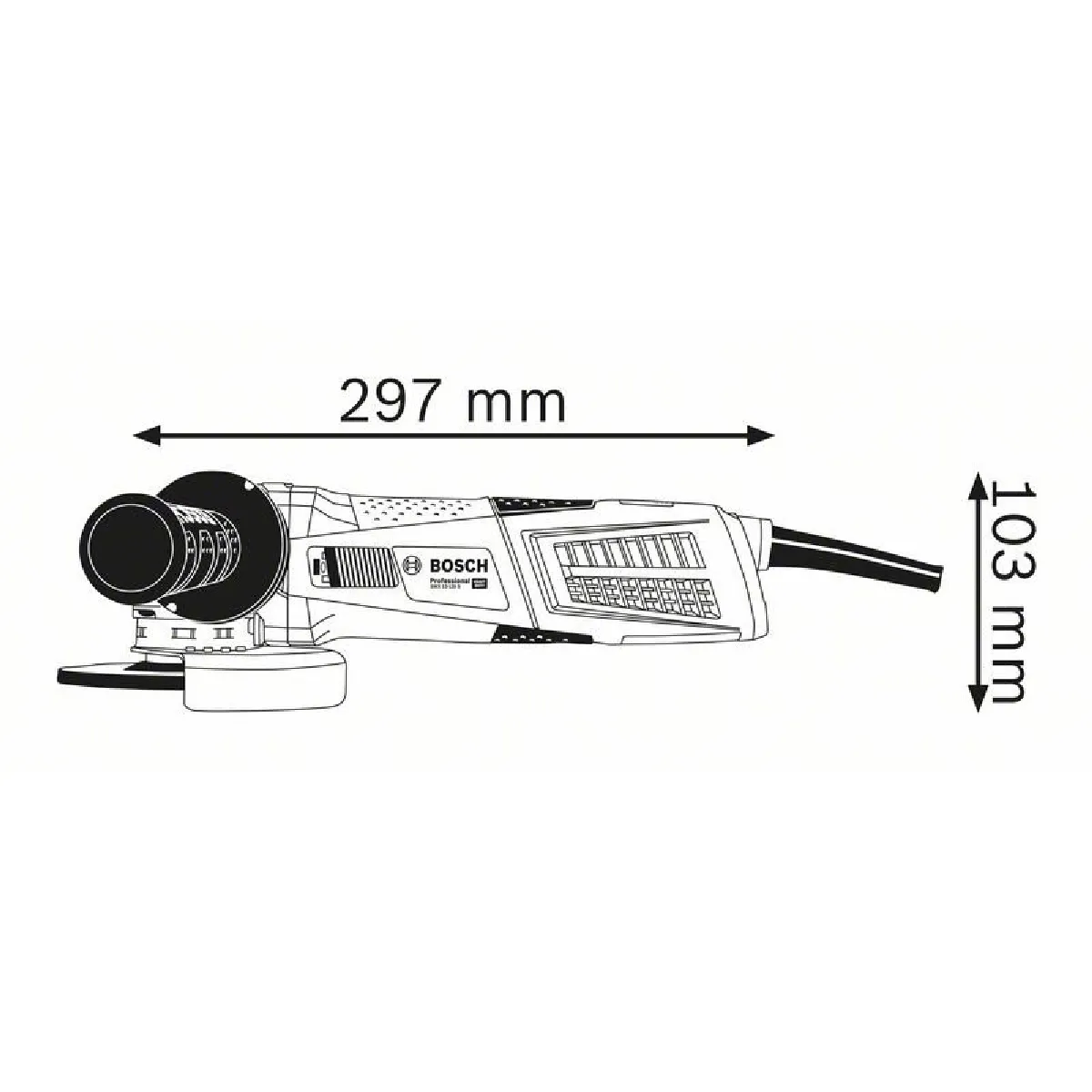 Bosch GWX 13-125 S