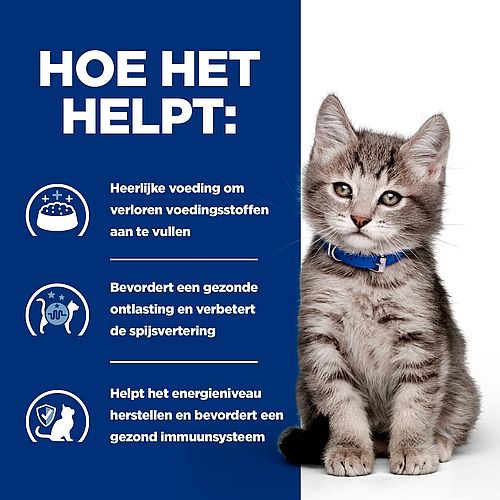 Hill's Prescription Diet ID Digestive Care Kittenvoer met Kip | 12 x 85 gram maaltijdzakjes | 20350.3