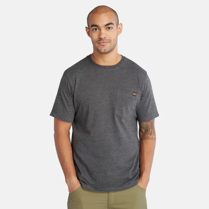 T-shirt à poche Timberland PRO Core pour homme en gris