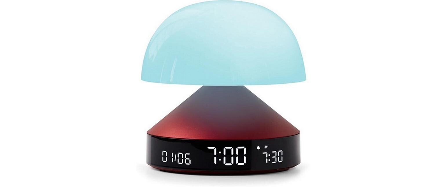 Lichtwecker Mina Sunrise BordeauxDigitalwecker
