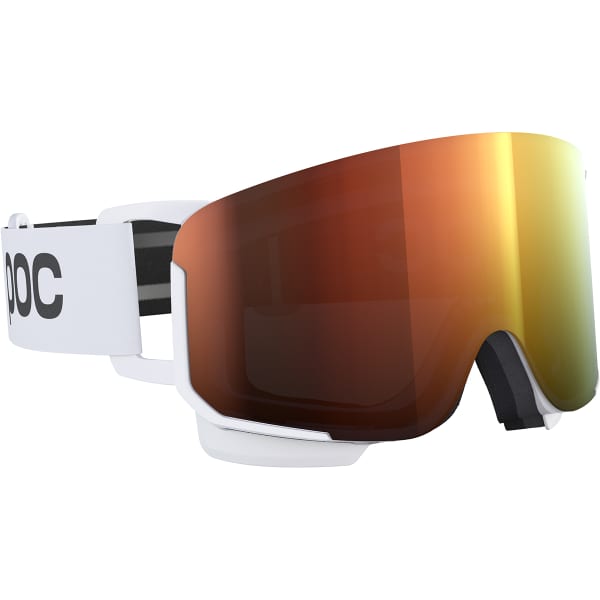 Masque de ski POC NEXAL HYDROGEN WHITE/PARTLY SUNNY ORANGE