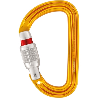 Petzl Sm'D Twist Lock Spezialkarabiner Yellow