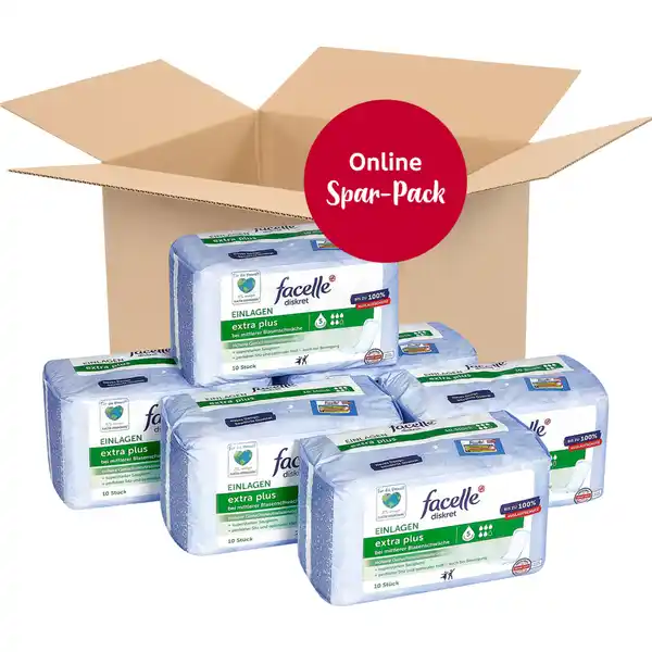 Vorteilspack Einlagen extra plus