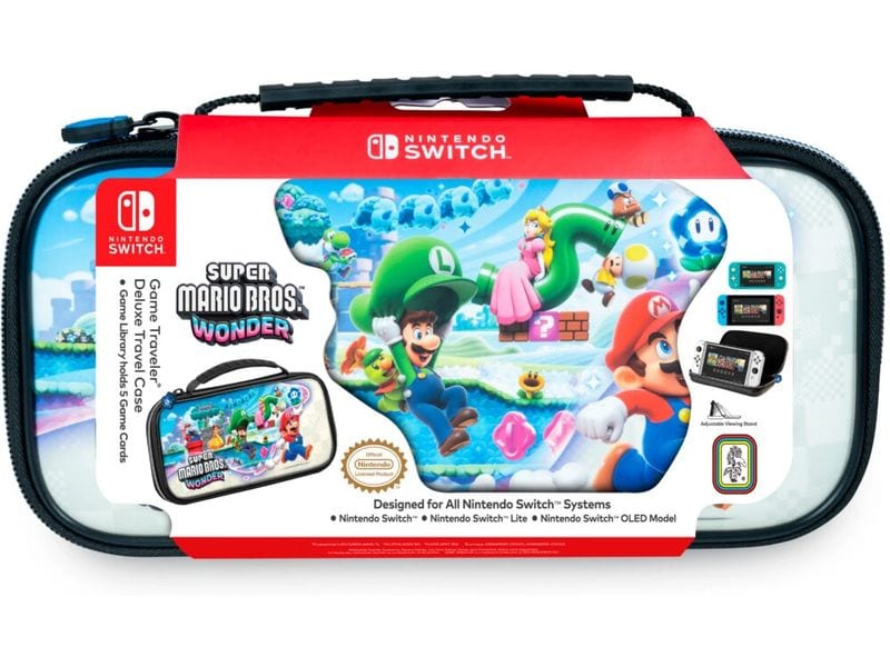 Big Ben Interactive Tasche Mario Wonders Schutztasche für die Nintendo Switch, Switch Lite und Switch OLED