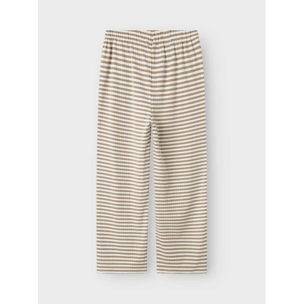 Køb Name It Mocha Meringue W. Bright White Nkfsuraja Straight Bukser Noos