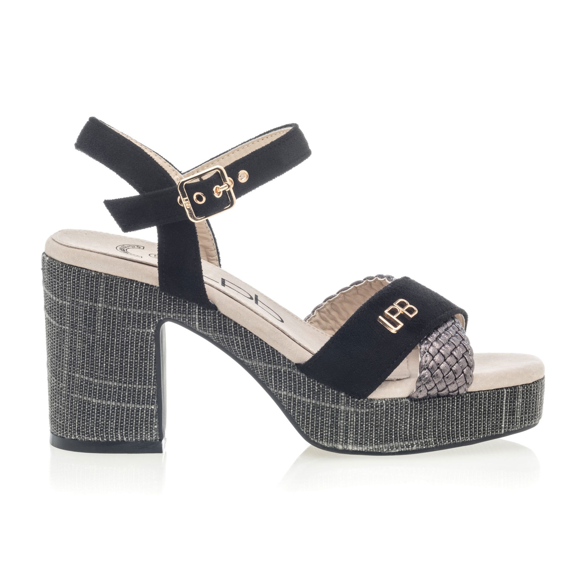 Nu-pieds à talon Femme noir