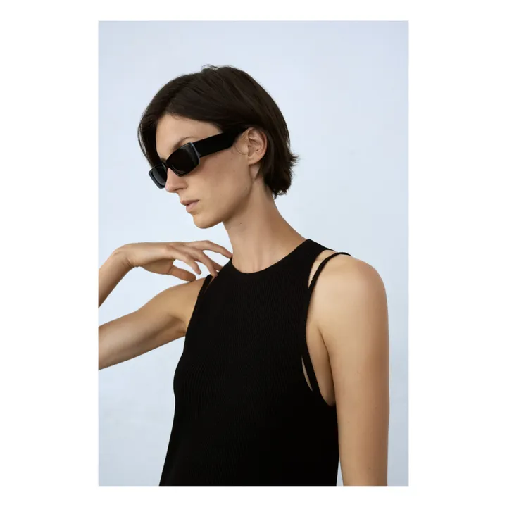Cordera Robe Cut-Out Matières Recyclées | Noir