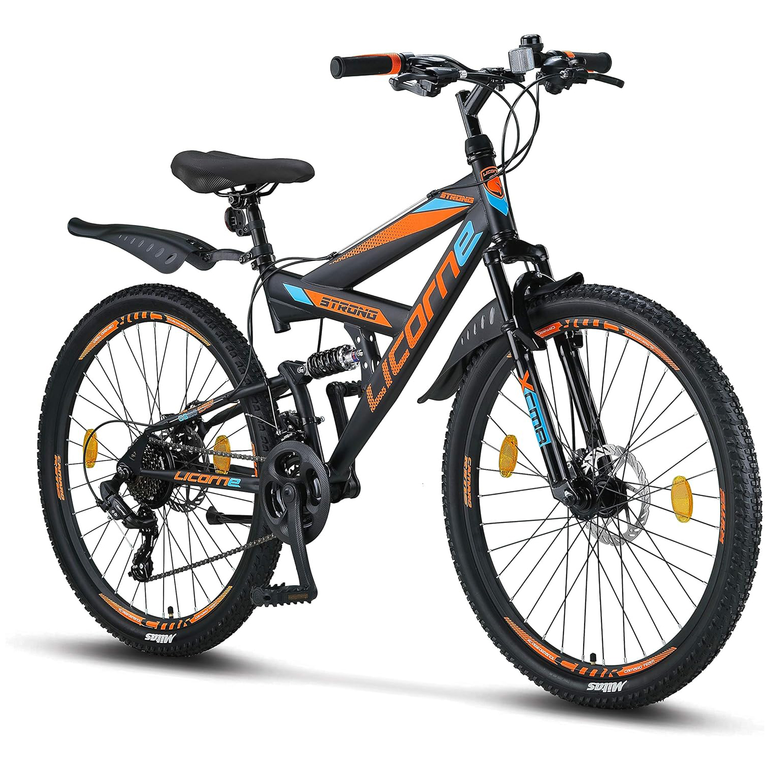 Bicicleta de montanha premium Licorne Bike Strong 2D