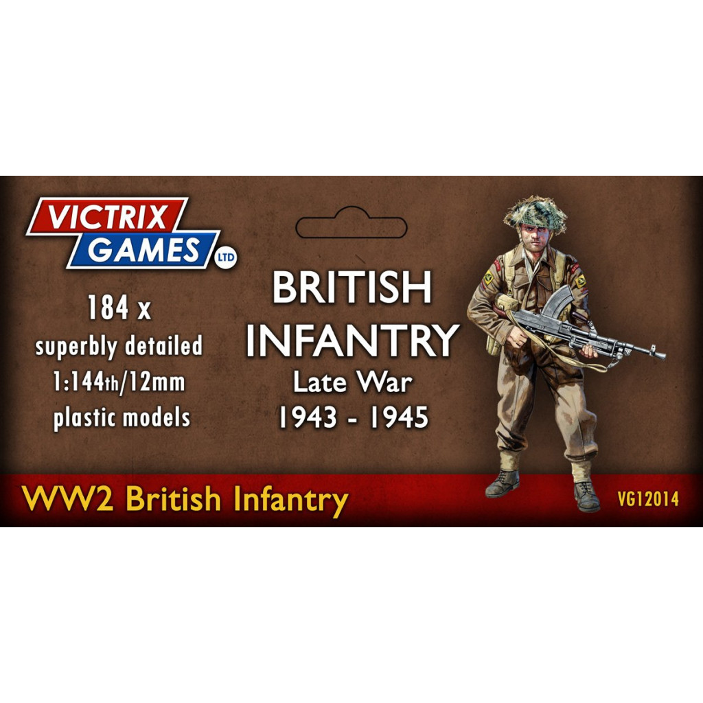 British Infantry and Heavy Weapons (12mm)