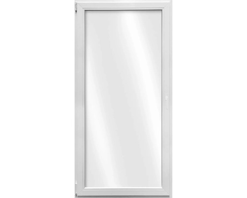 ARON Basic Balkondeur, Kunststof, Enkelvleugelig, Wit, 1000x2000 mm, DIN Links