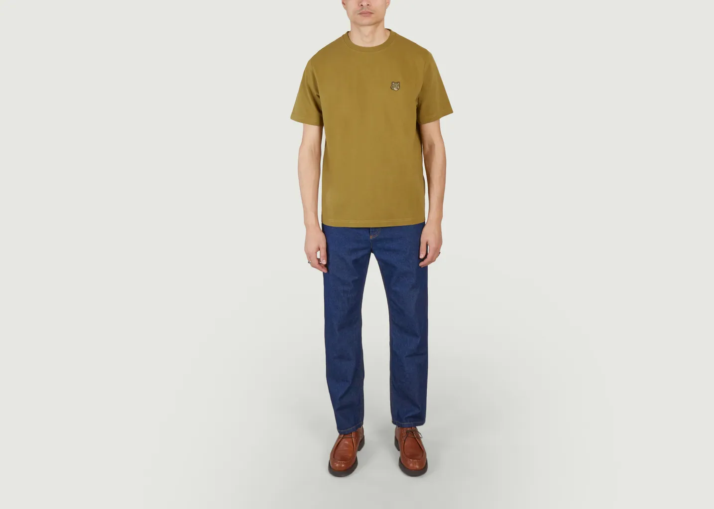 T-shirt Comfort Patch Renard Maison Kitsuné