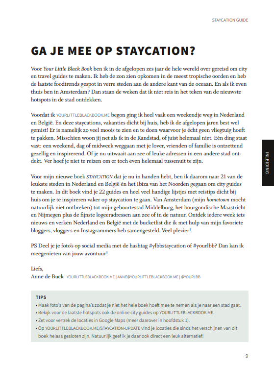 Staycation Guide