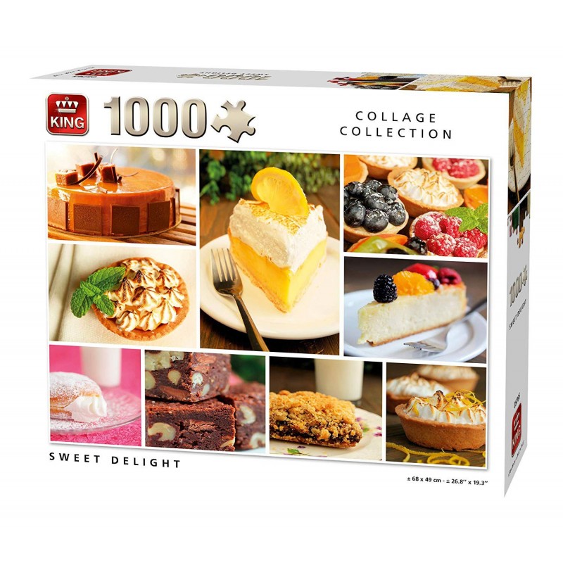 Puzzle 1000 pièces - Desserts