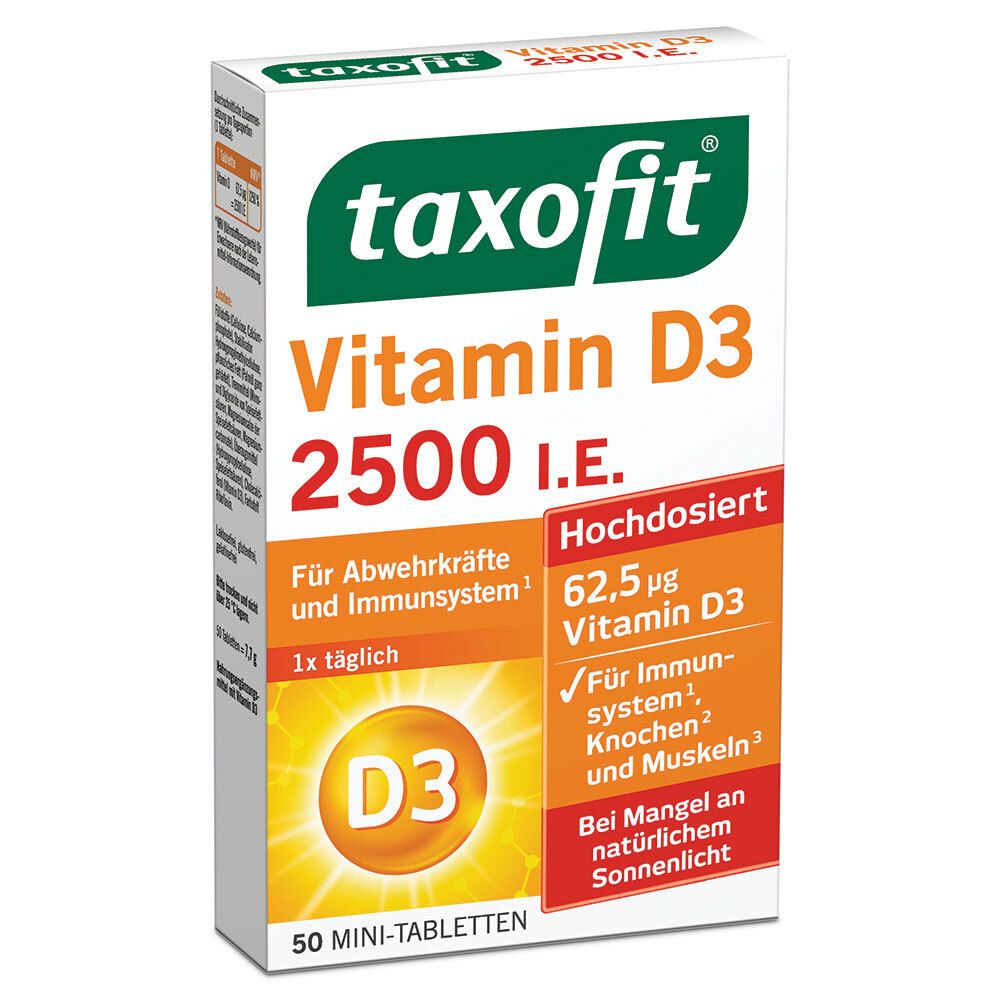 taxofit® Vitamin D3 2500 I.E.