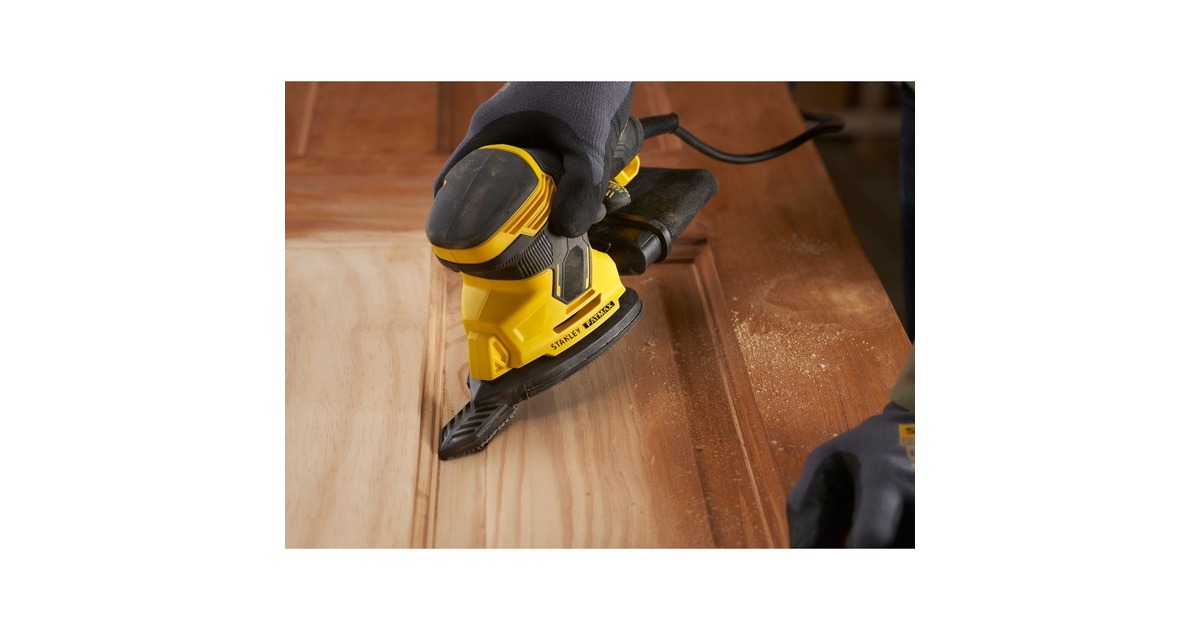 StanleyFATMAX 120W Detailschuurmachine deltaschuurmachine  (Geel/zwart)